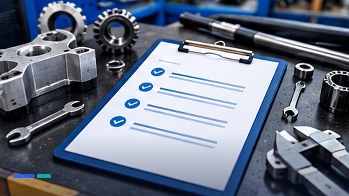 Original editorial illustration of small business software and operations